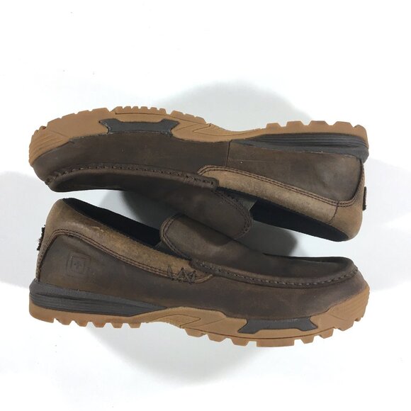 5.11 Tactical CCW Field Ops Slip On Shoes Mens Size 9 Brown Leather main image 6